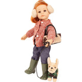 Gotz Hannah & Her – 19.5" Poseable Hard‑Vinyl Standing Doll with Washable Red Hair