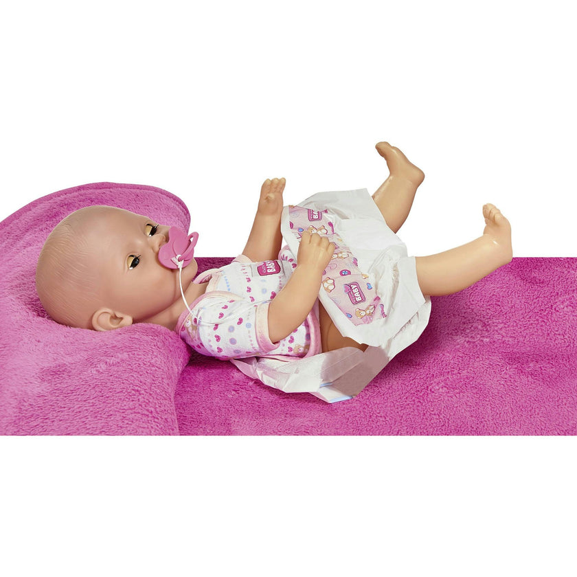 Newborn Baby: Drink & Wet - 7pc Pink - 15" Doll