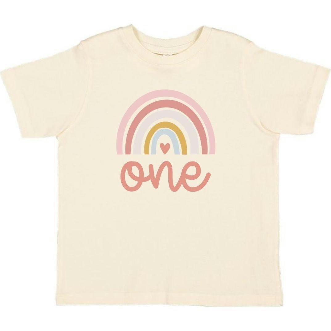 One Boho Rainbow Short Sleeve T-Shirt