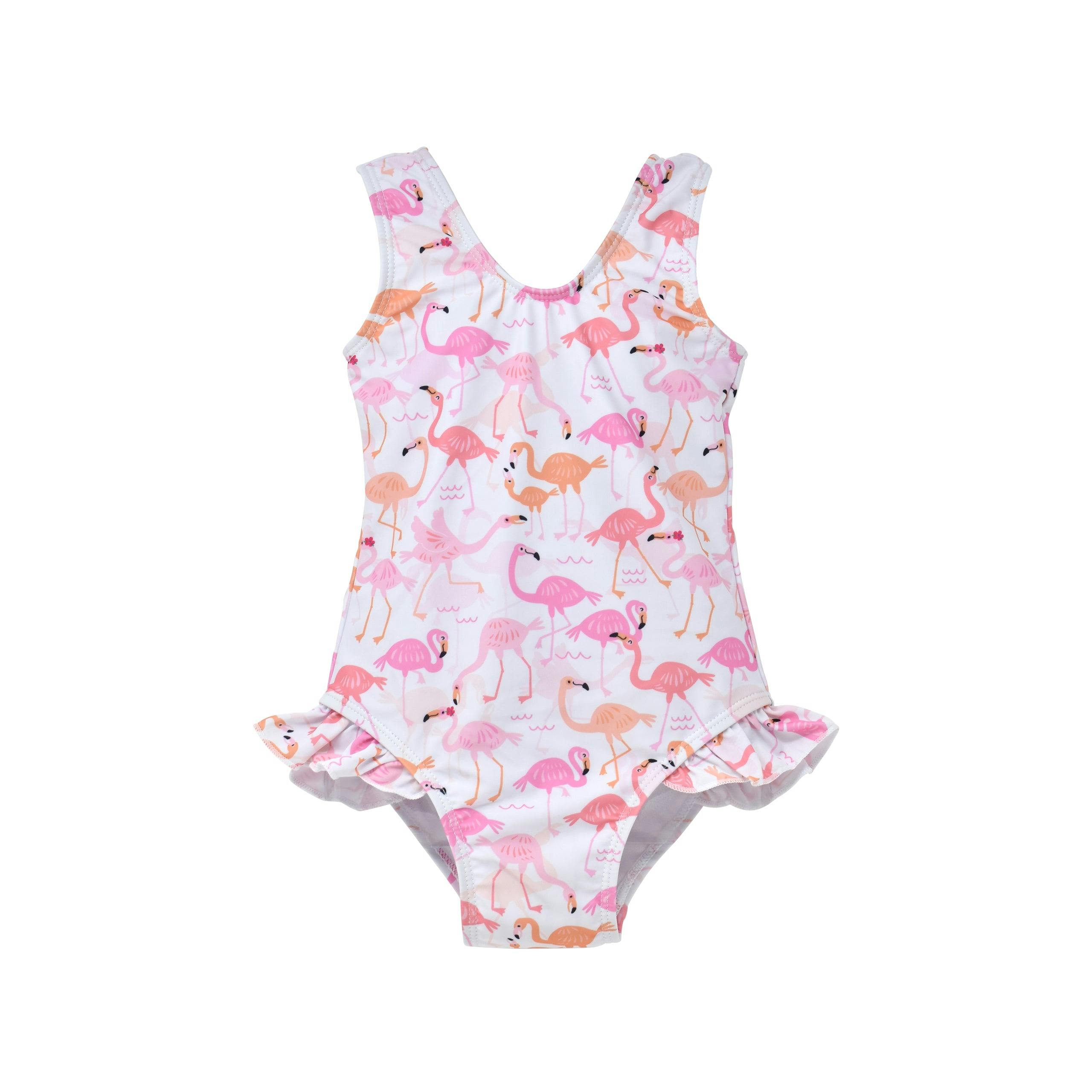 UPF 50+ Delaney Hip Ruffle Swimsuit