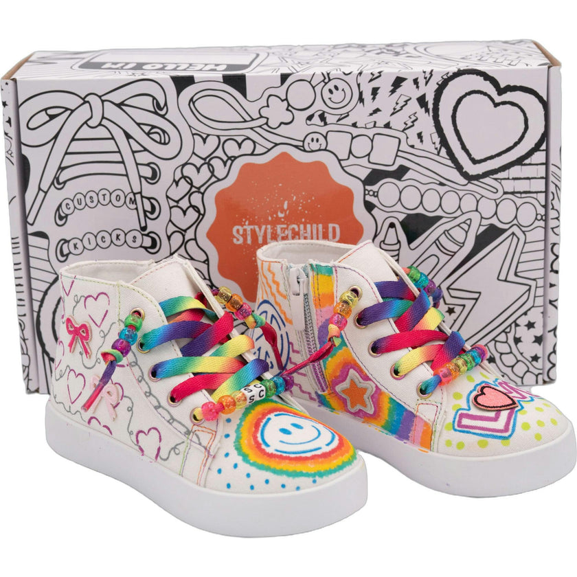 Custom Kicks Box, White