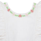 Linen Ruffle Jumper