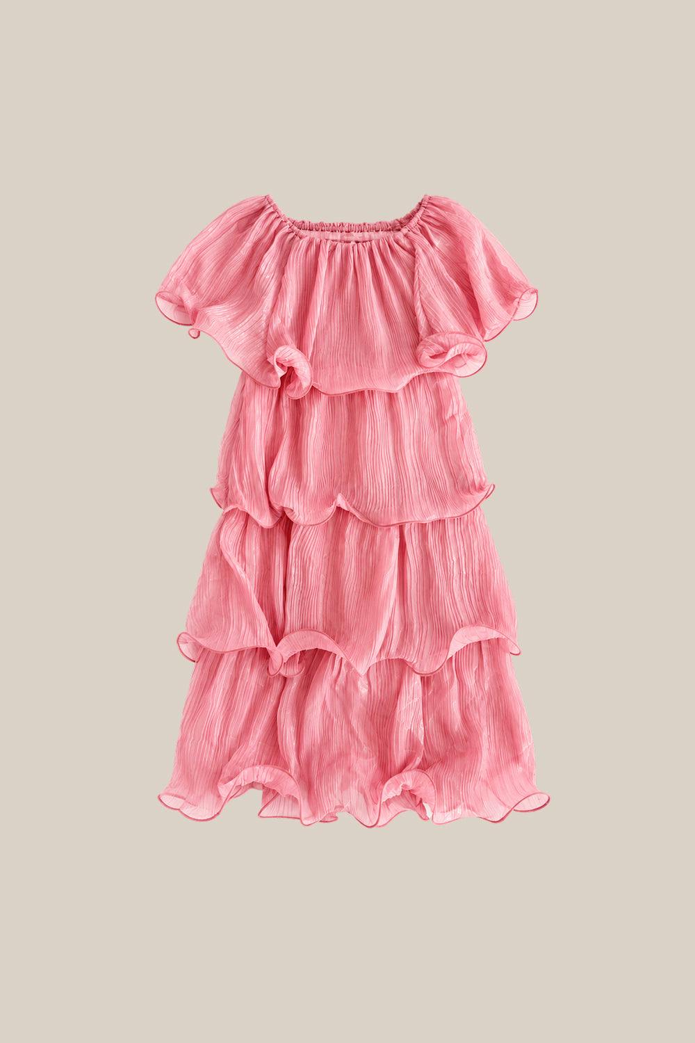 Mini Ramona Dress in Gilded Rosé