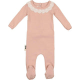 Eyelet Collar Footie