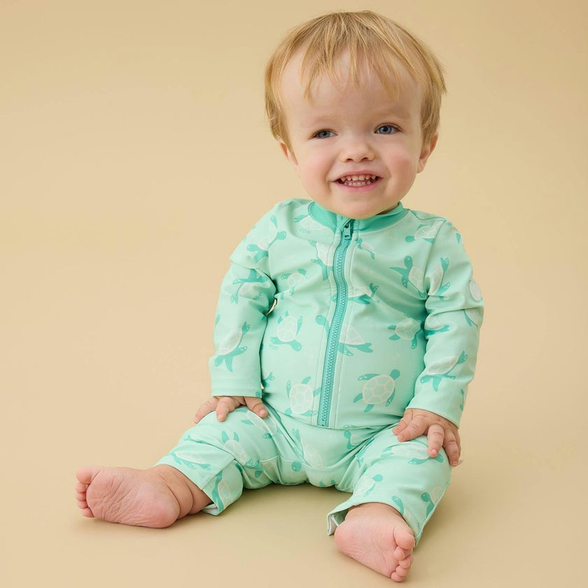 Sea Turtle One-Piece Rashguard