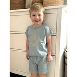 T-shirt & Short Set, Green