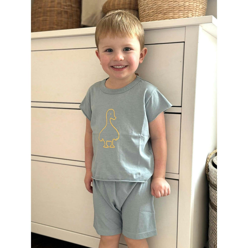 T-shirt & Short Set, Green