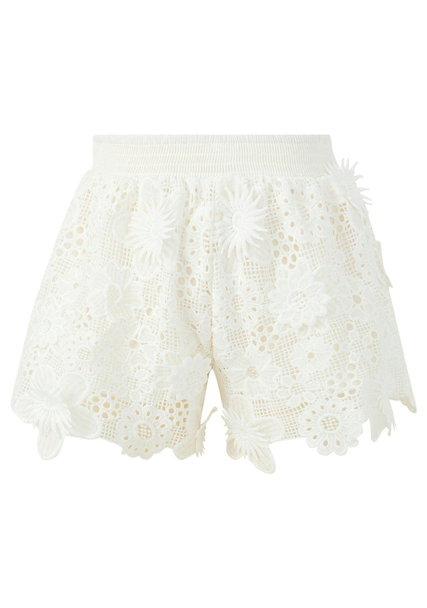 Lucinda Embroidered Shorts