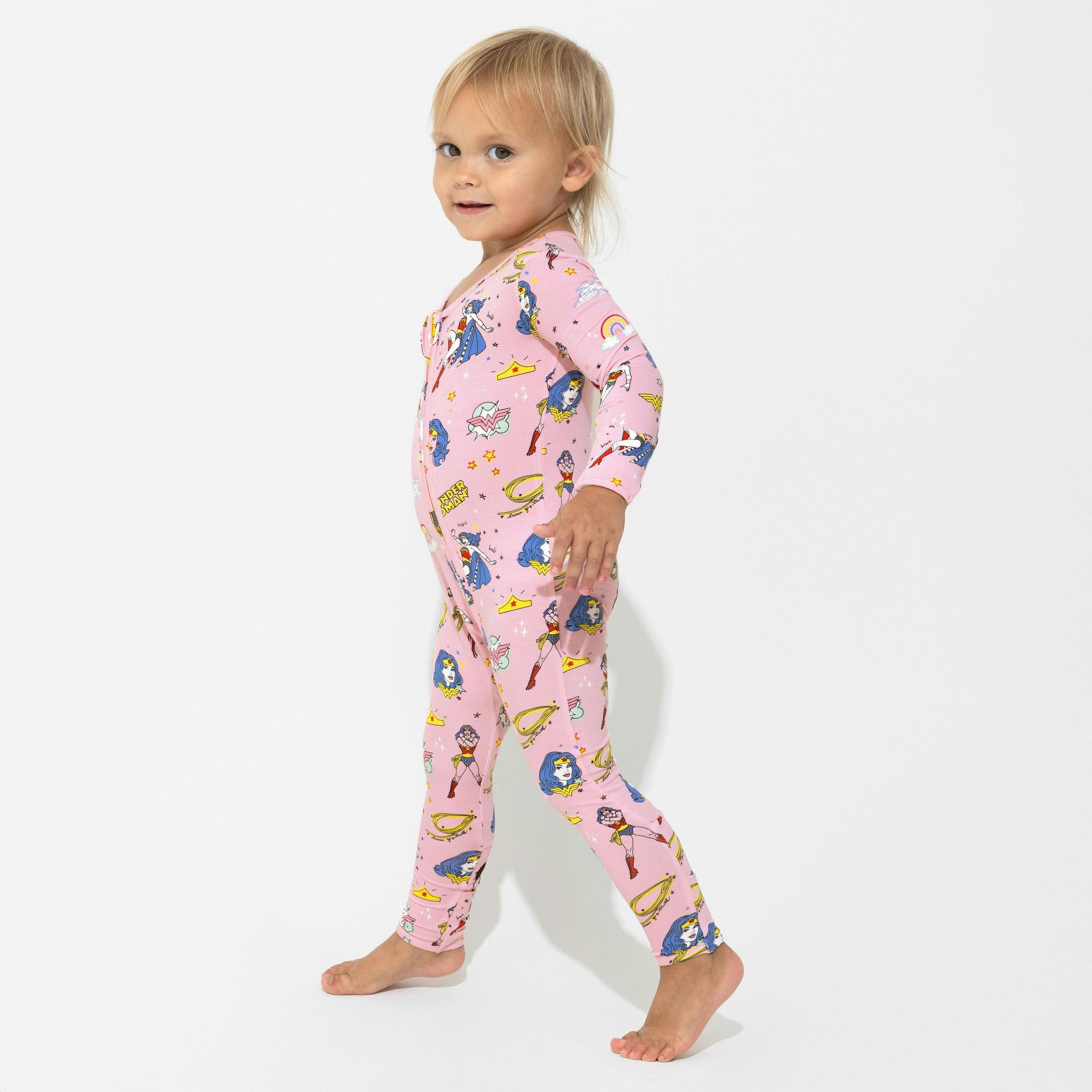 Wonder Woman Bamboo Convertible Footie
