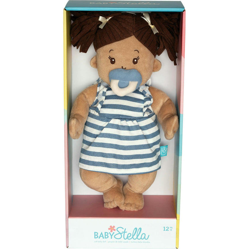 Baby Stella Doll Beige with Brown Pigtail