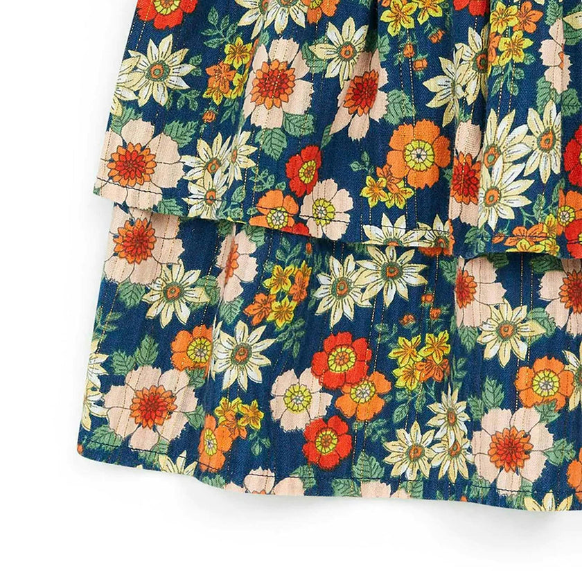 BONTON Bali 70's Floral Skirt