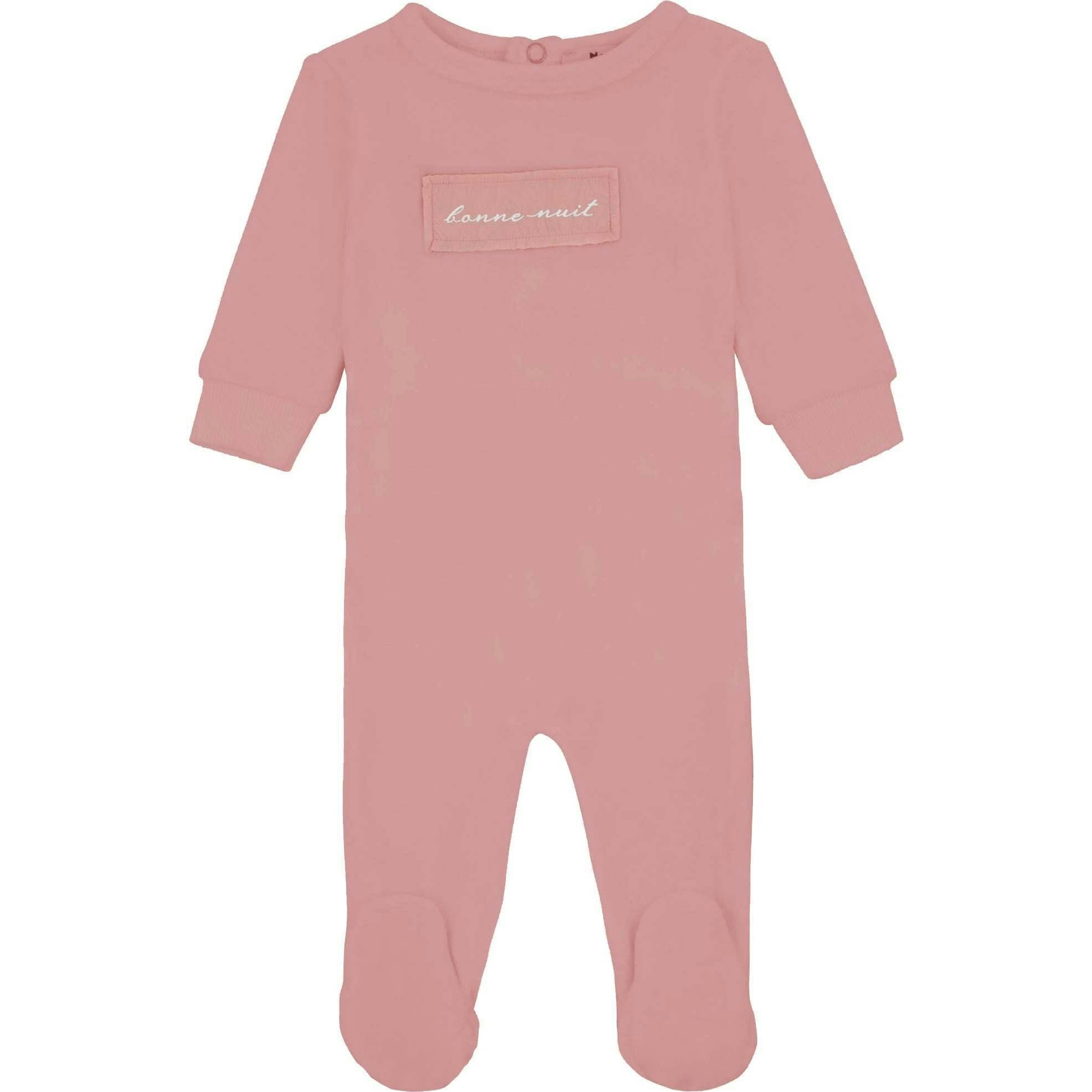 Velour Patch Footie