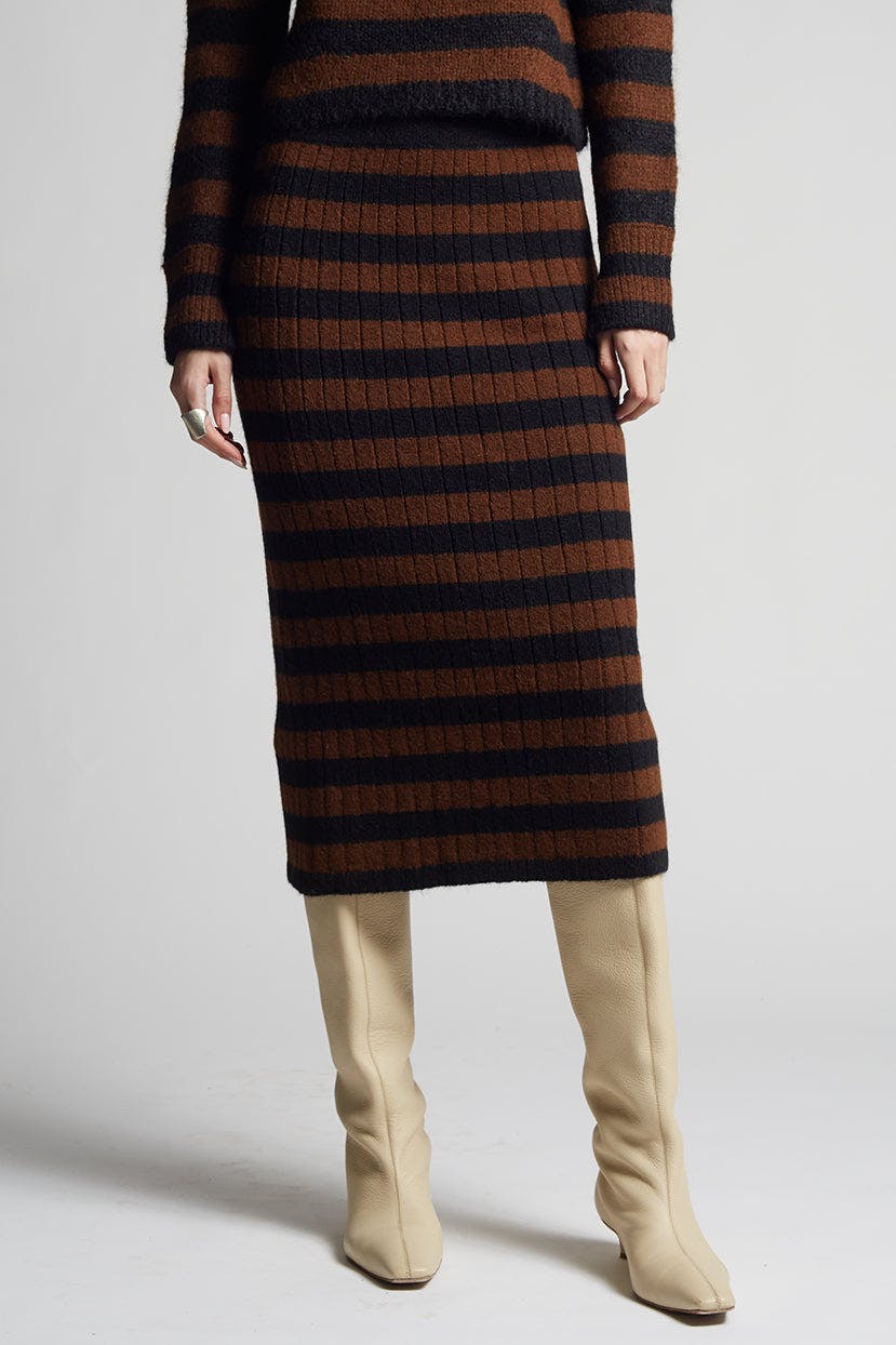 PIA STRIPE TUBE SKIRT | TWO LEFT!
