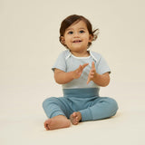 Short Sleeve Bodysuit - White