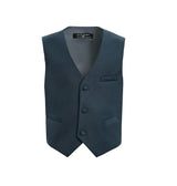 Gray Vest Bow Tie Set