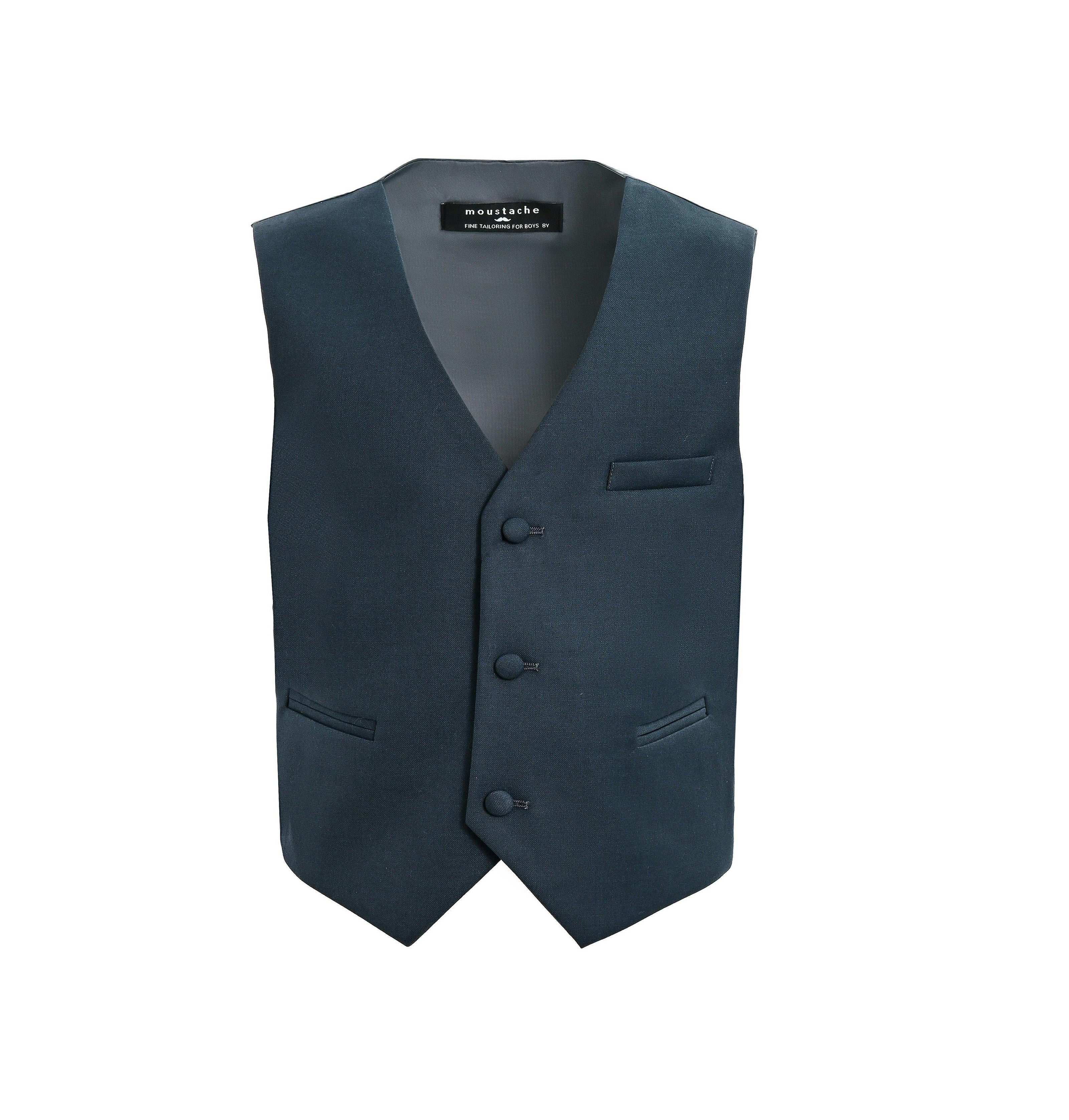 Gray Vest Bow Tie Set