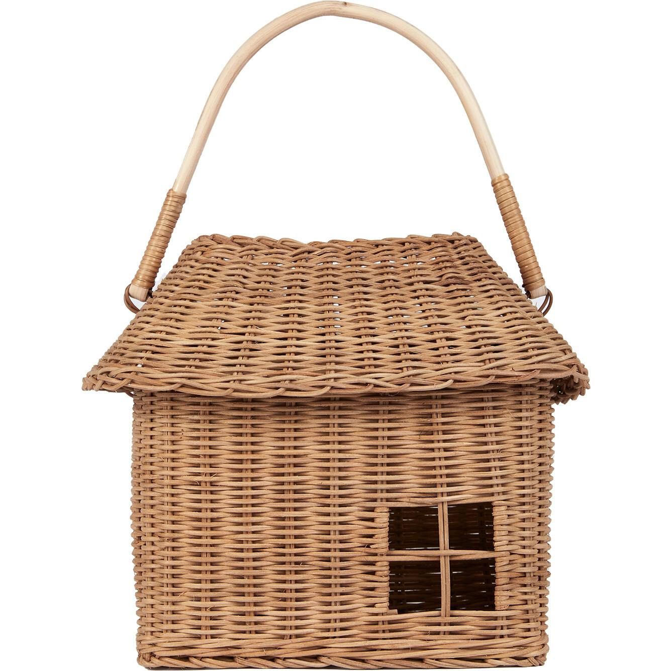 Rattan Hutch Big  Basket