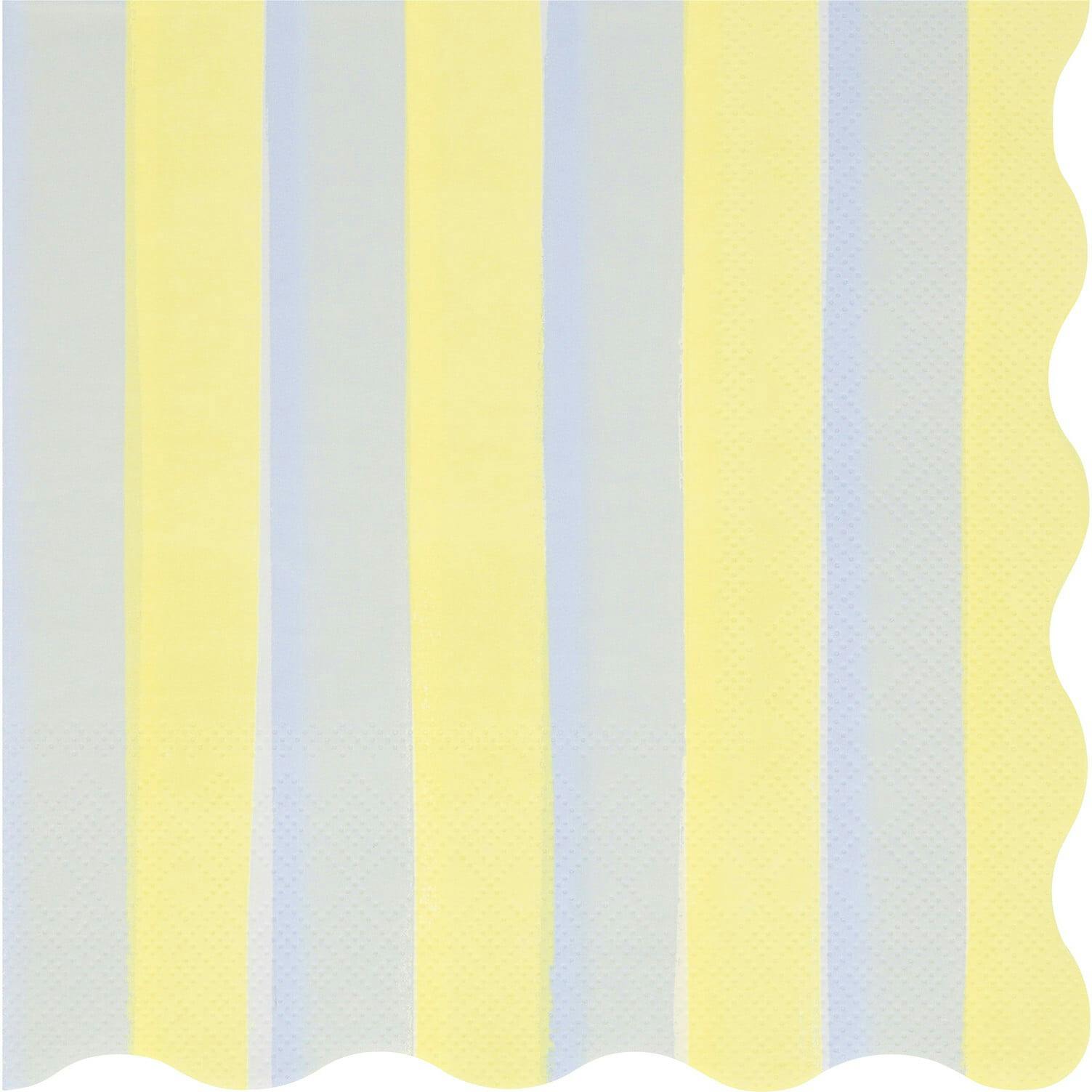 Pastel Stripe Large Napkins