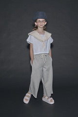 Cruise Collar Top White