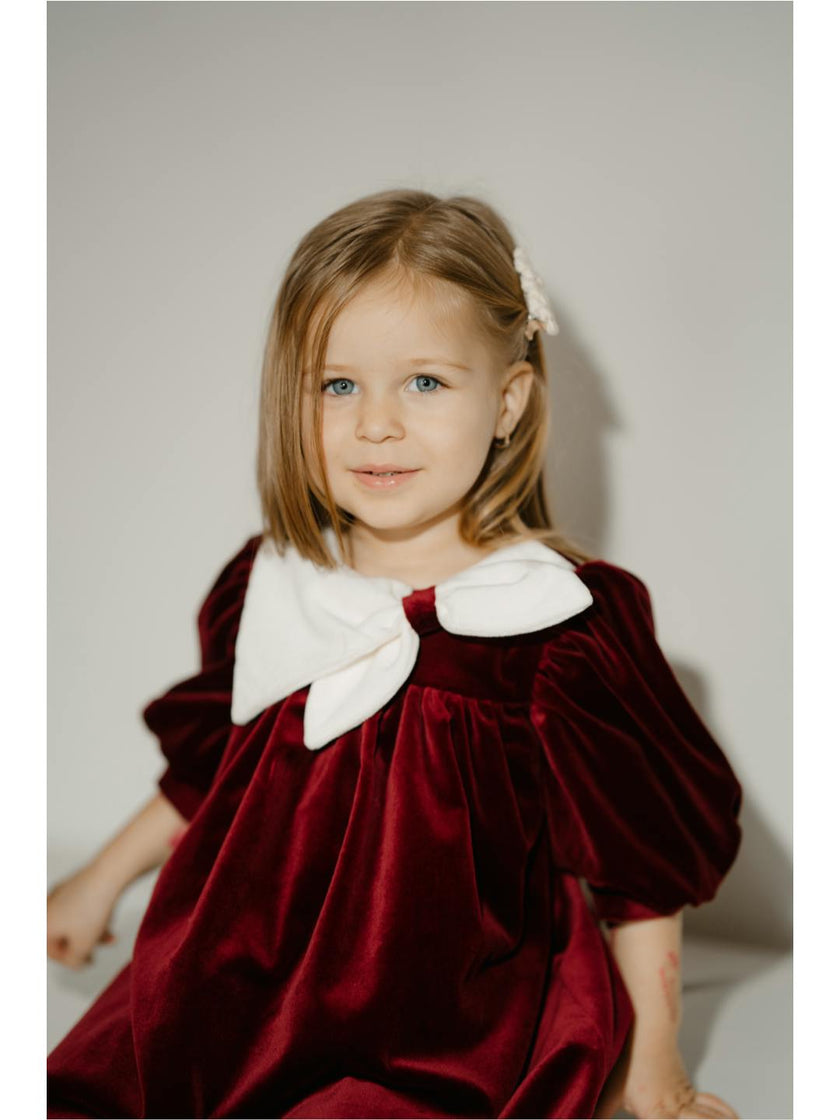 Cotton Velvet Rosemoor Dress
