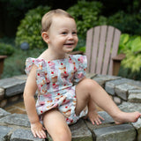 Bubble Romper in Milkshakes
