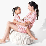 Candy Cane Lane Bamboo Women's Pajama Short Set