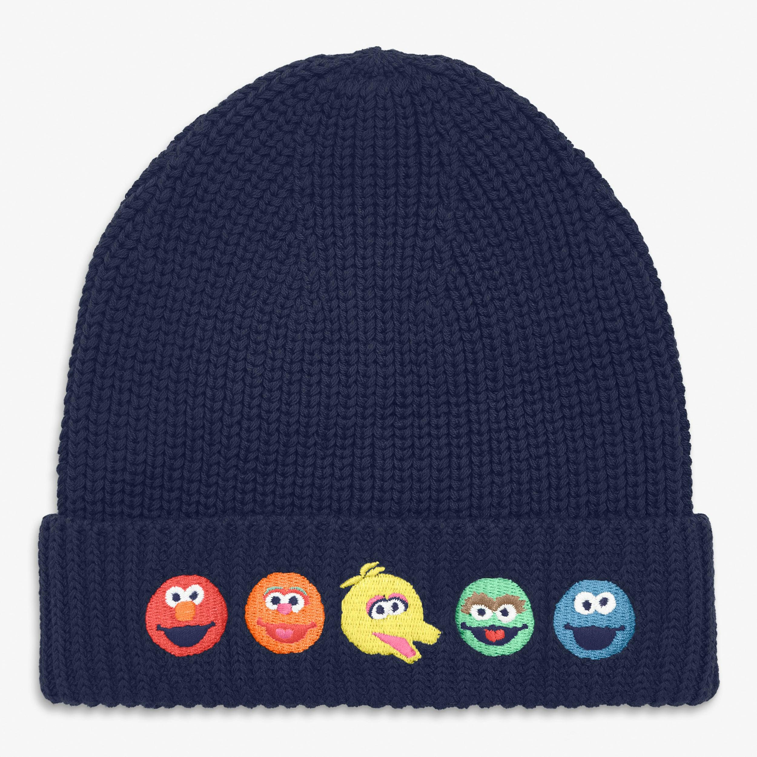 Kids Sesame Street friends cotton beanie
