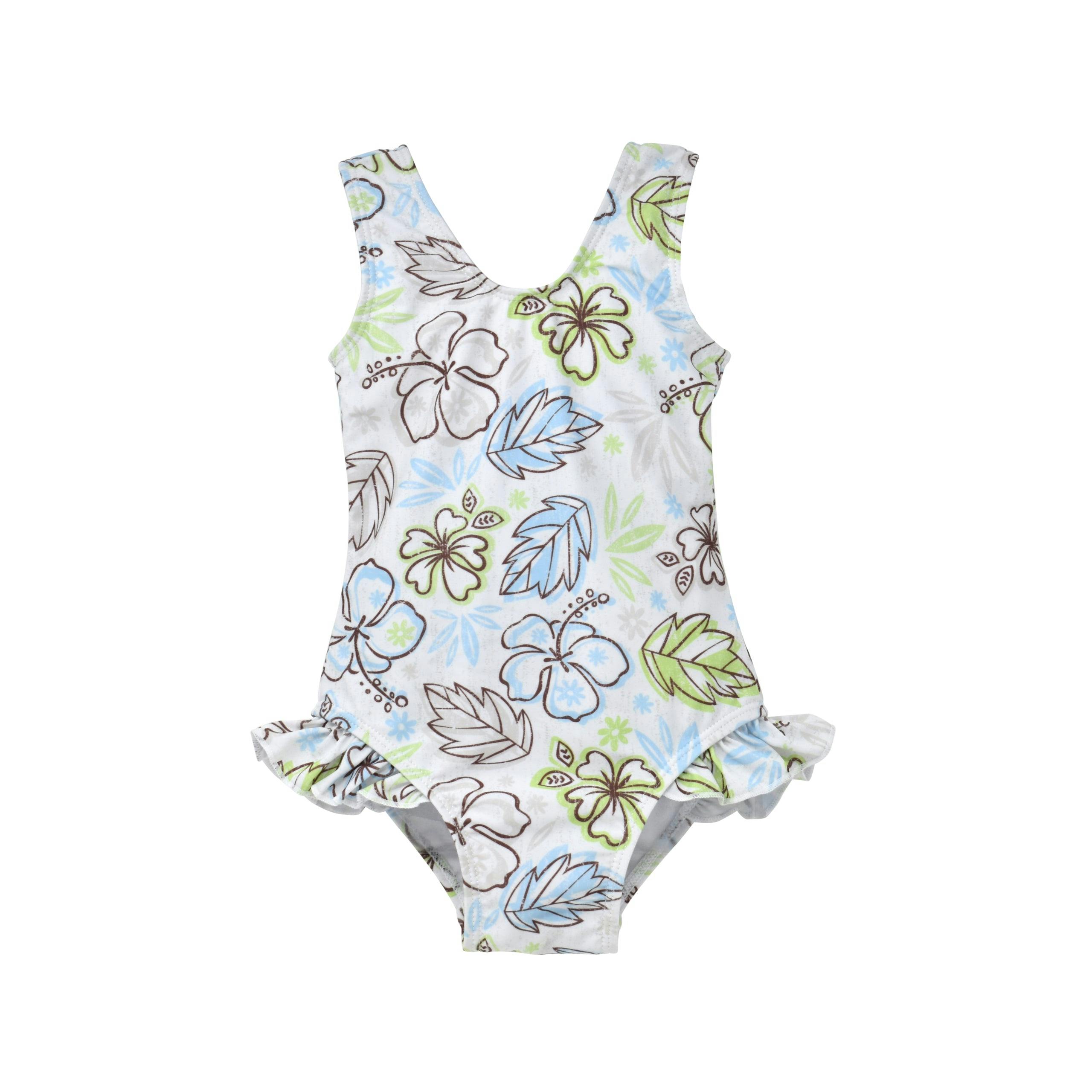 UPF 50+ Delaney Hip Ruffle Swimsuit