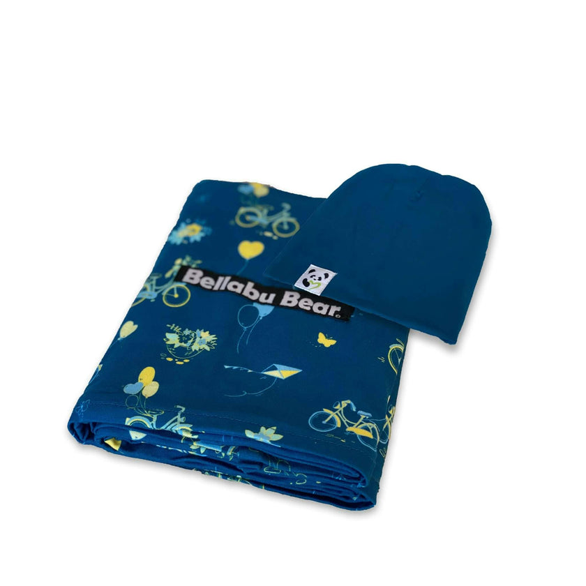 Milk & Cookies Original Bamboo Swaddle & Beanie Set