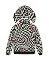 Two Piece Teknik Snowsuit Bright Pink And Checkered