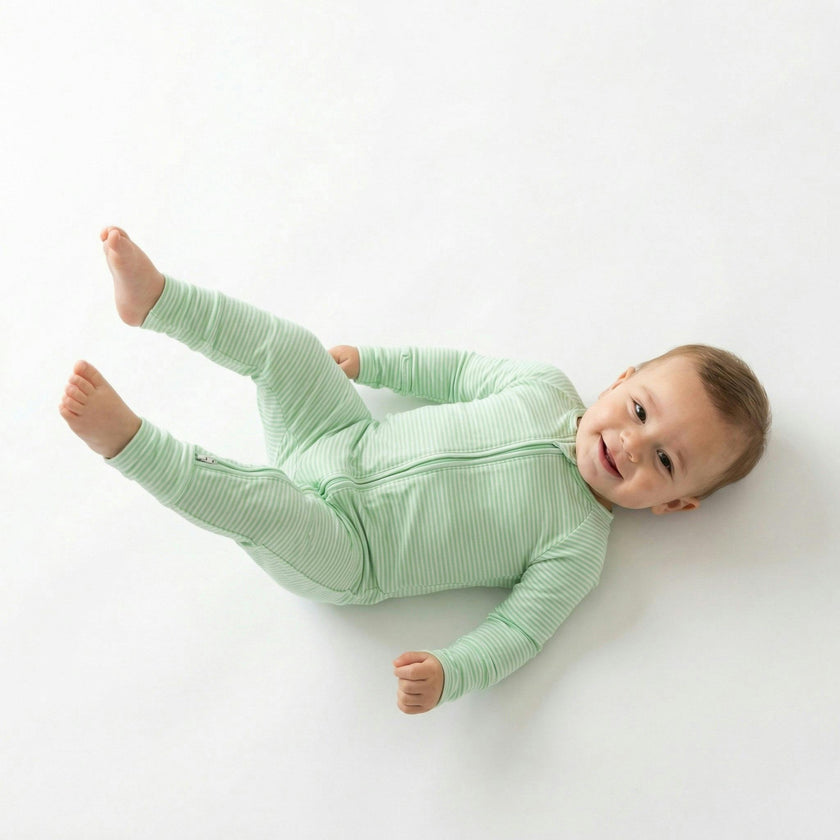 Pear Stripe Bamboo Sleeper