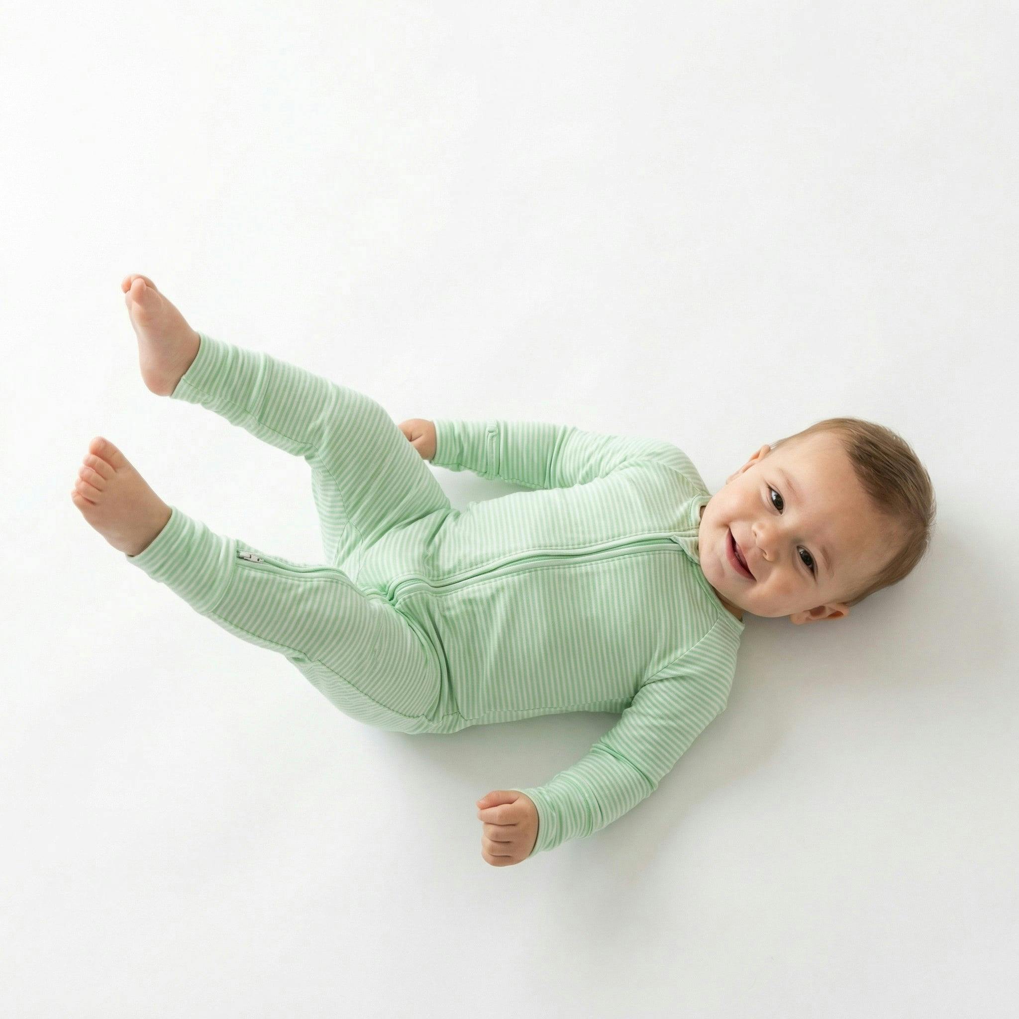 Pear Stripe Bamboo Sleeper