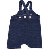 Ribbed Terry Dungaree
