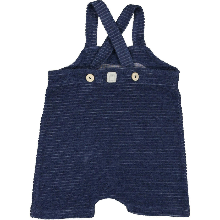Ribbed Terry Dungaree