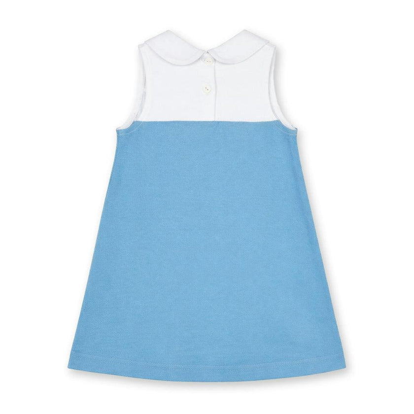 Pique Knit Dress With Tulip