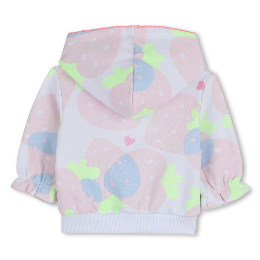 Fleece Jogging Set Strawberries Organic Cotton