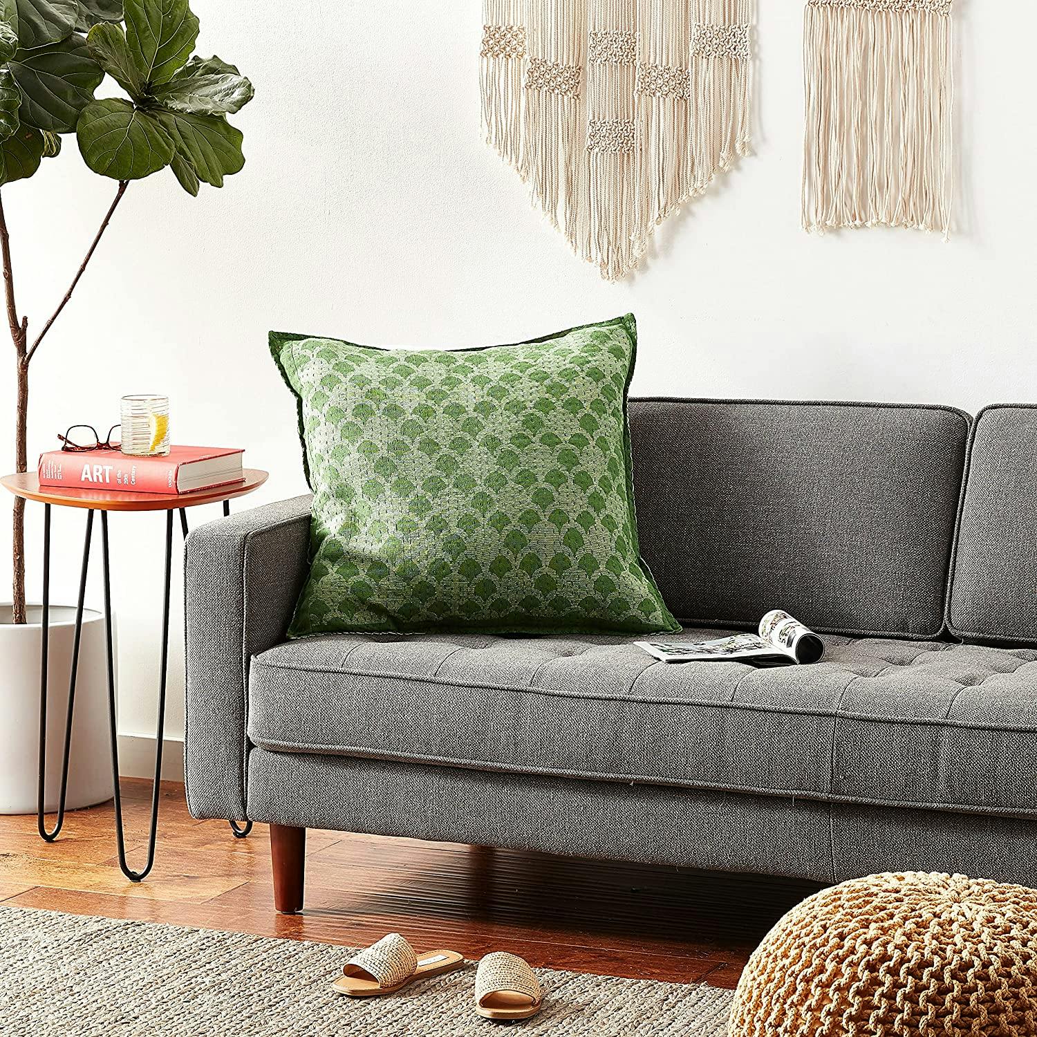 Cotton Square Pillow