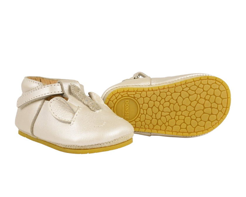 Blinc Shoes | Unicorn | Off White Metallic Leather