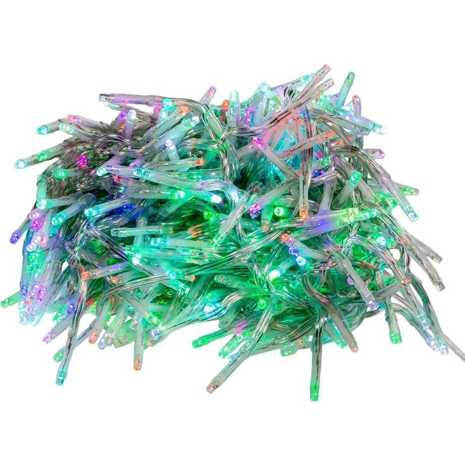 480-Light 15.7-Foot RGB LED Connectable Cluster Garland