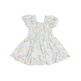 Georgia Floral - Smocked Twirly Dress and Bloomer
