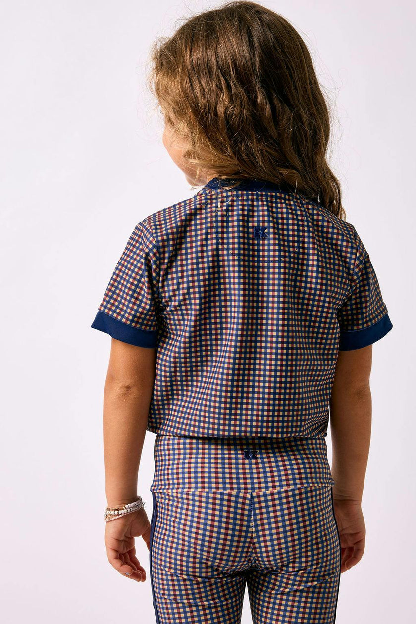 gingham dance tee