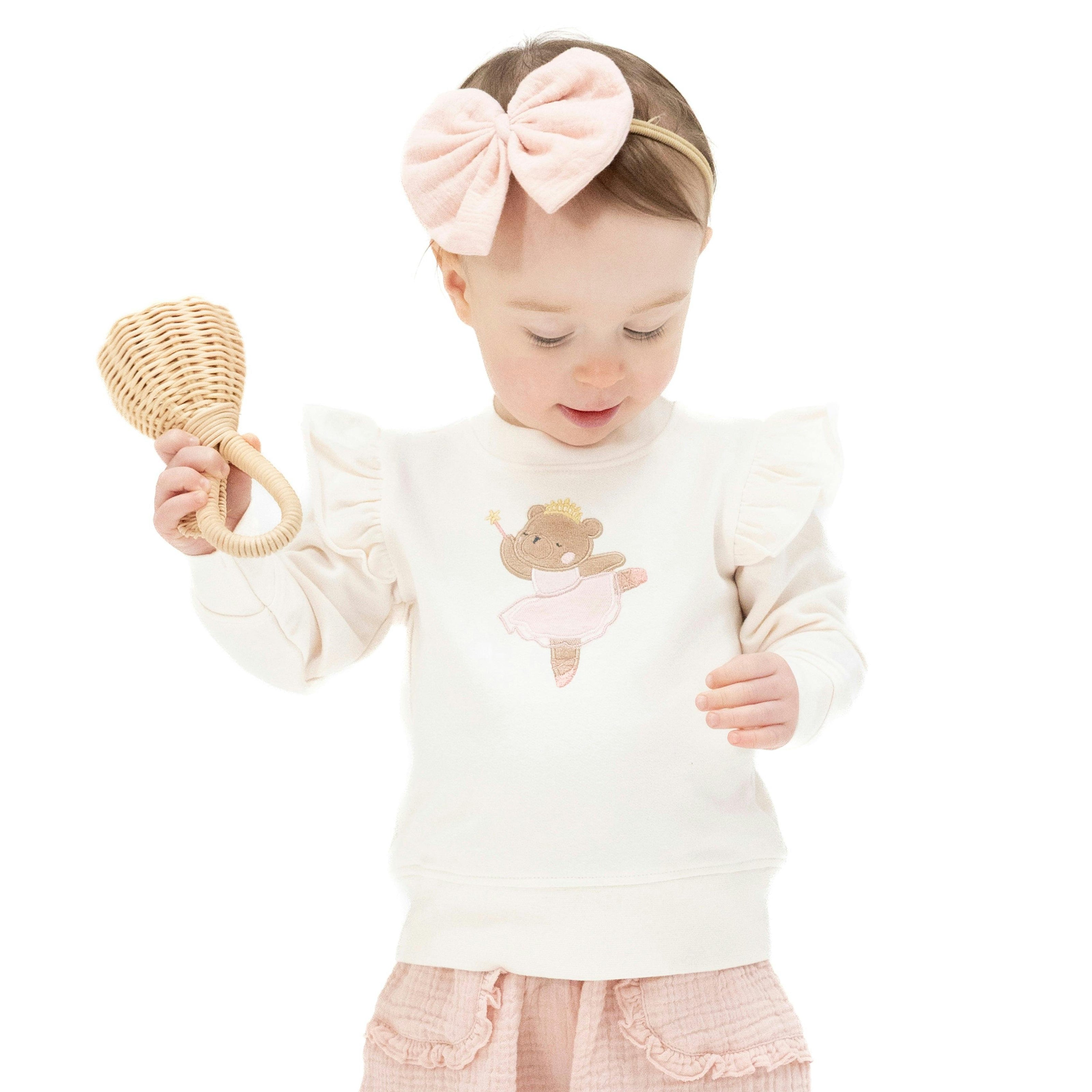 Ballet Team - Ruffle Sweatshirt
