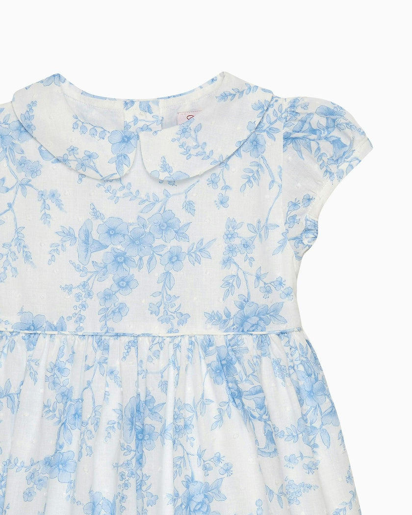 Baby Kate Floral Plumeti Dress