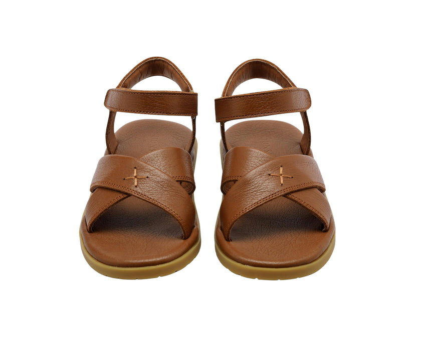 Otis Sandals | Cognac Leather