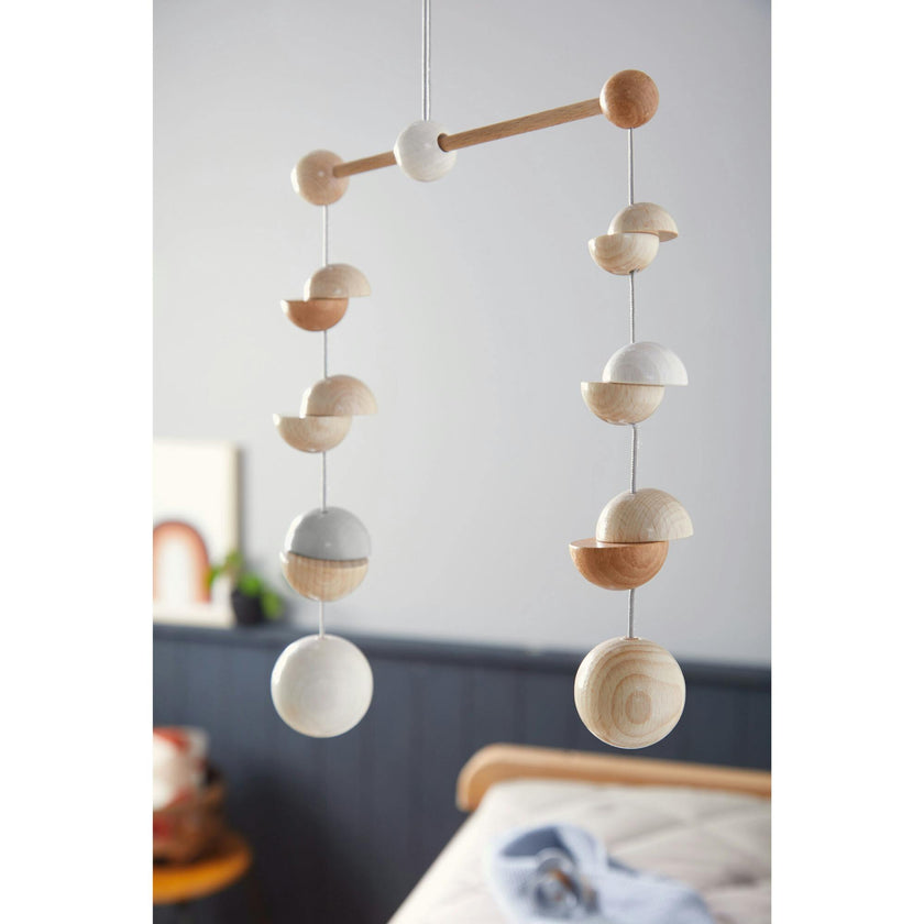 Wooden Mobile Dots