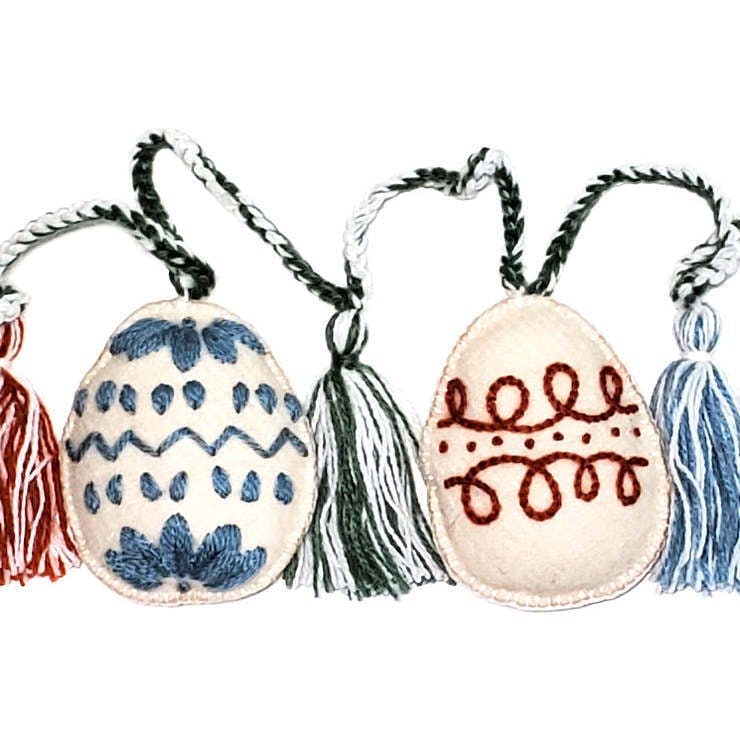 Easter Egg Garland, Pastel