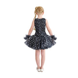 Black Calivra Polka Dot Dress