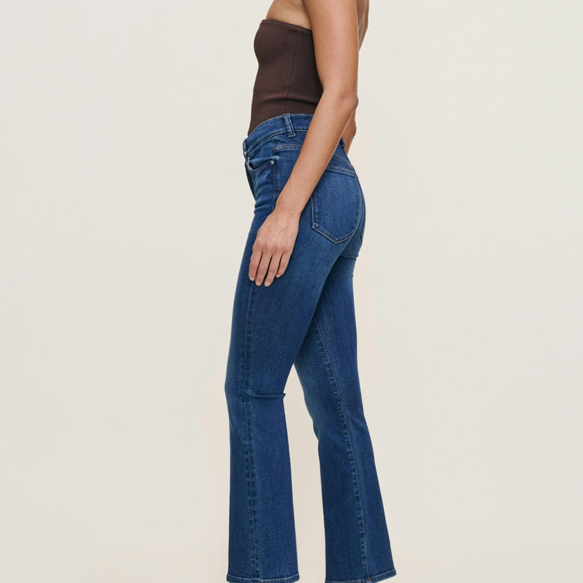 Bridget Boot High Rise Instasculpt™ Crop Jeans Raindrop