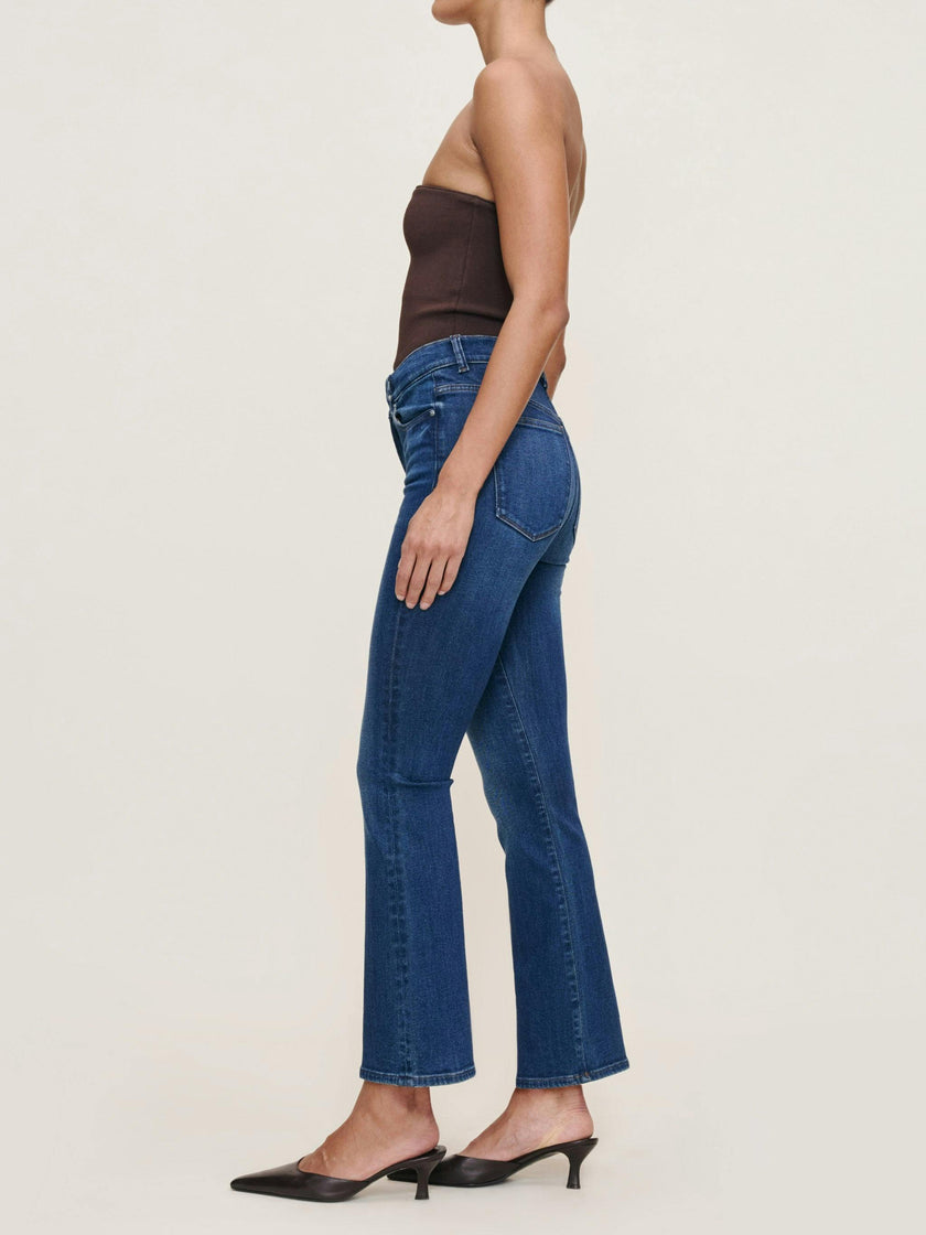 Bridget Boot High Rise Instasculpt™ Crop Jeans Raindrop