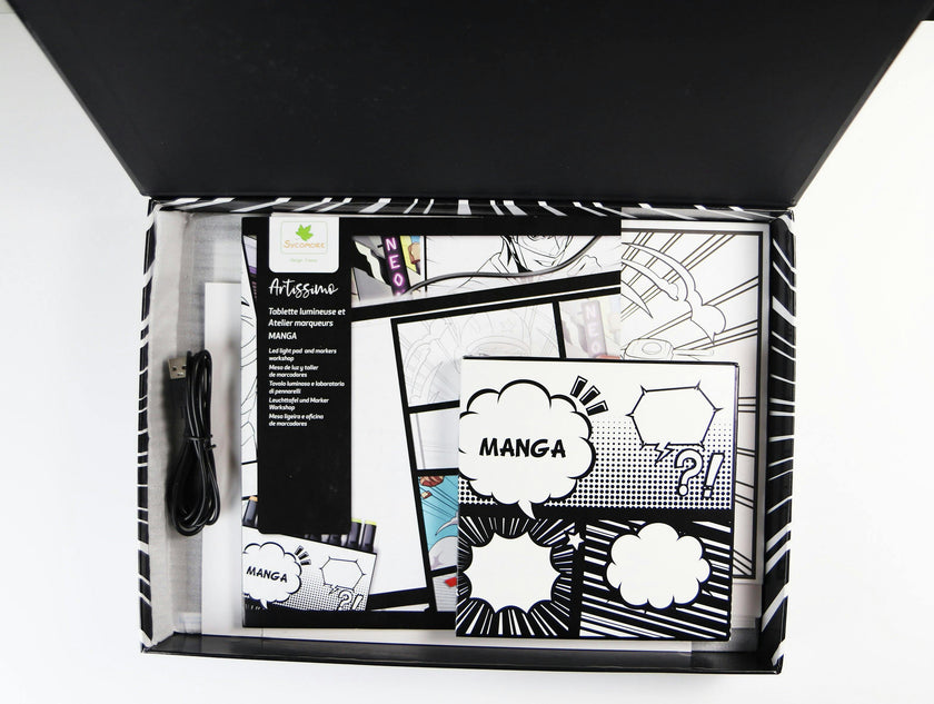 Manga - + Led Light Pad And Markers Workshop - 10y+